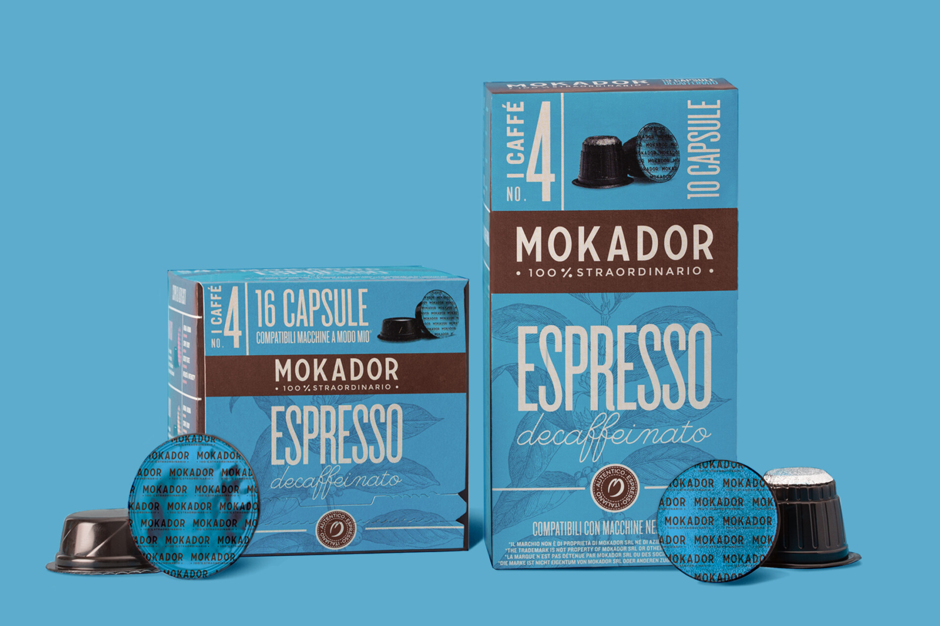 45gradi — Mokador Special Pack
